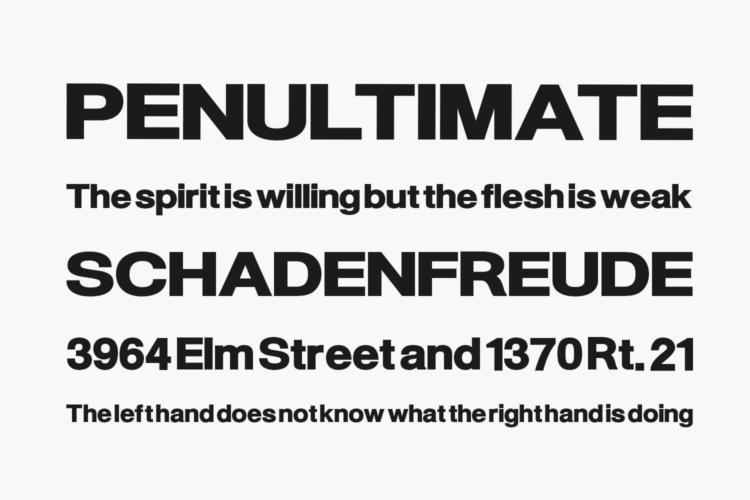 Helvetica Neue Free Font Family