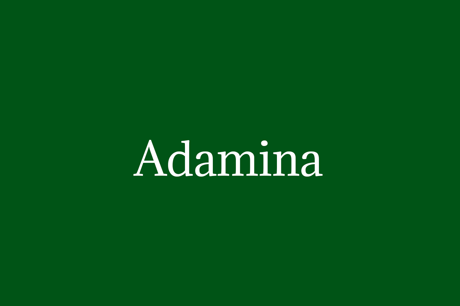 Adamina