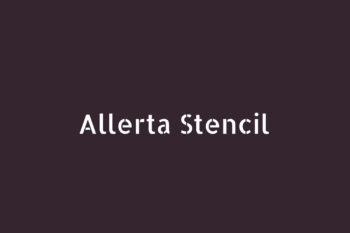 Allerta Stencil