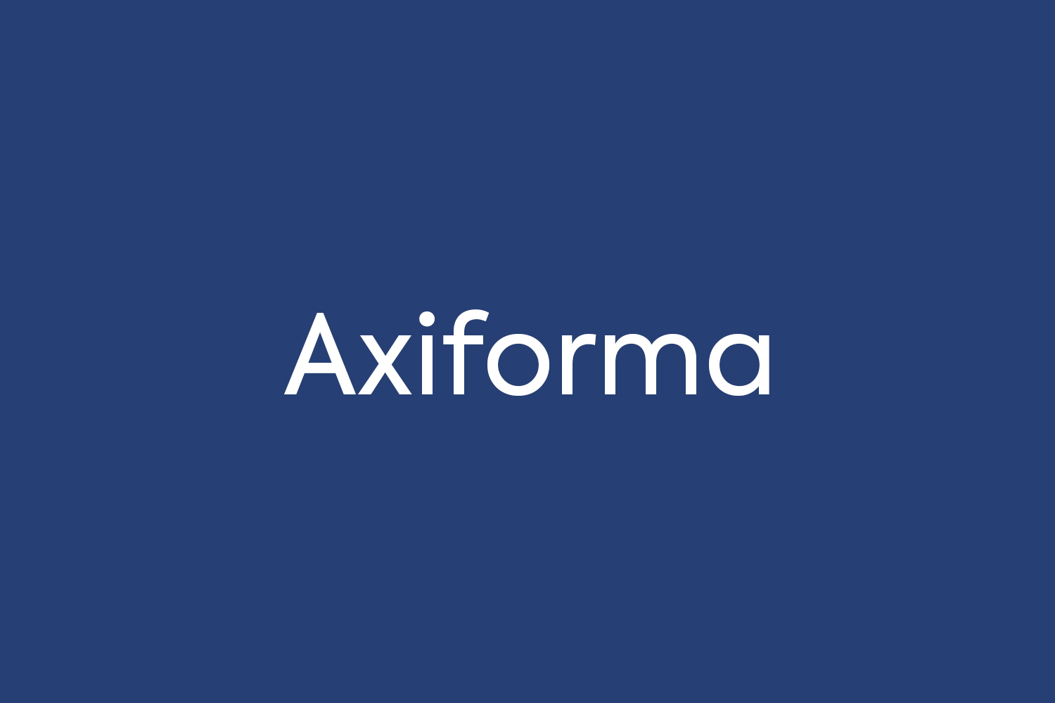 Axiforma Free Font