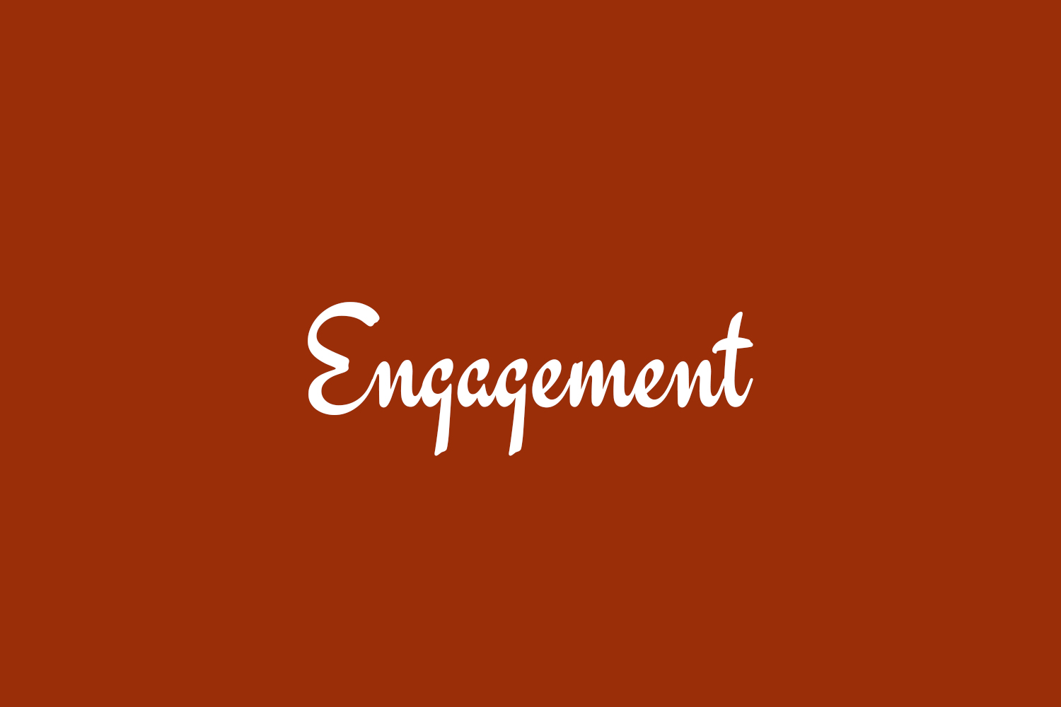 Engagement