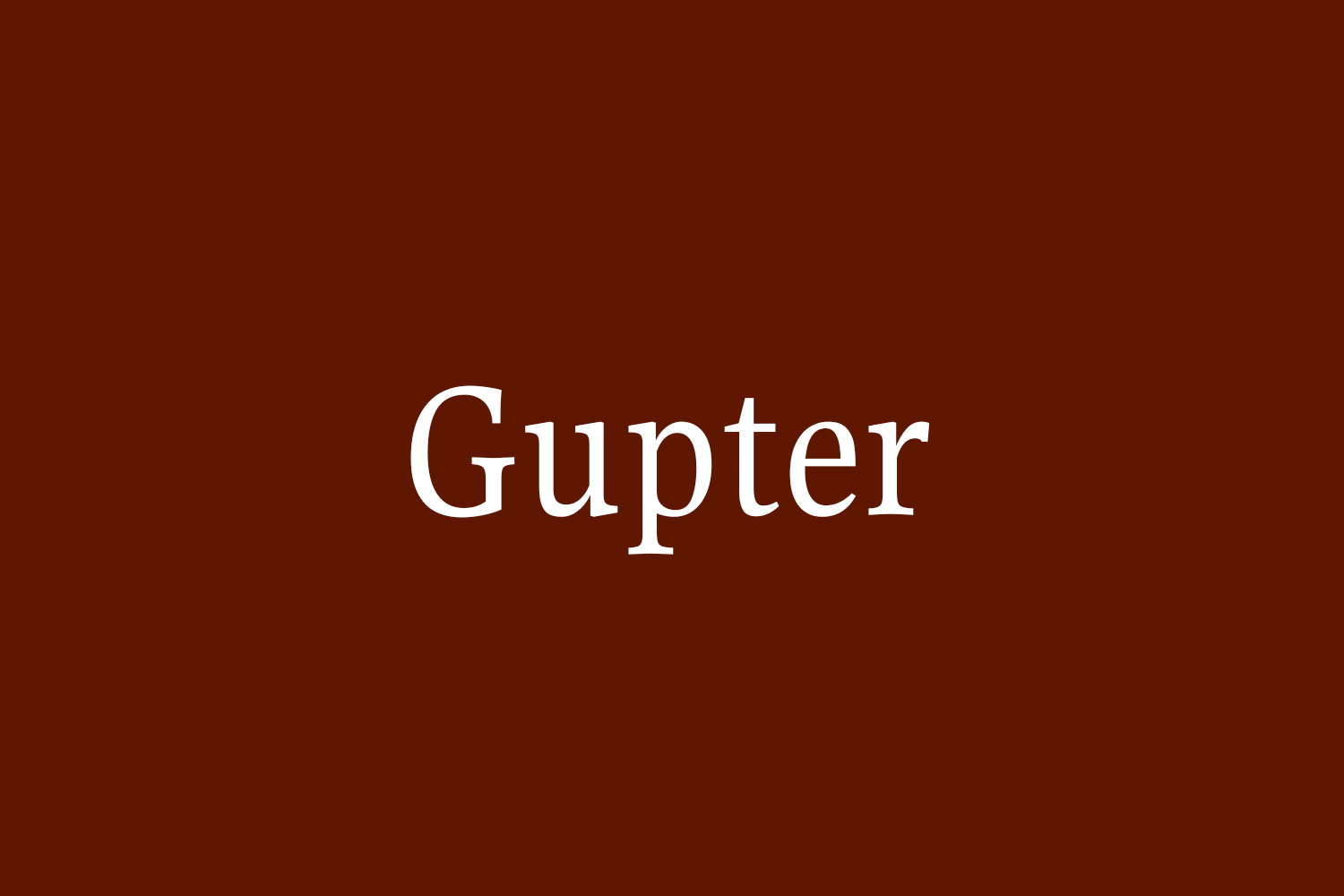 Gupter