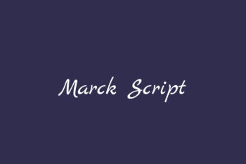 Marck Script