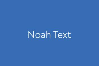 Noah Text