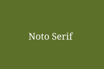 Noto Serif