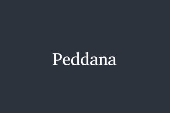 Peddana