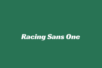 Racing Sans One