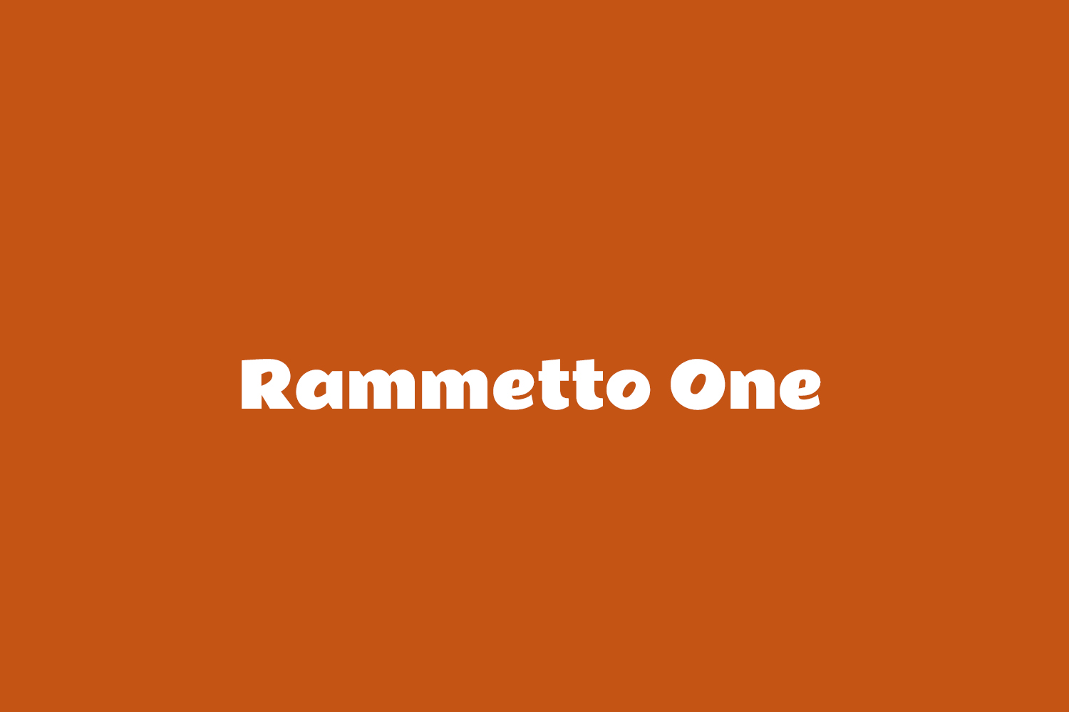 Rammetto One