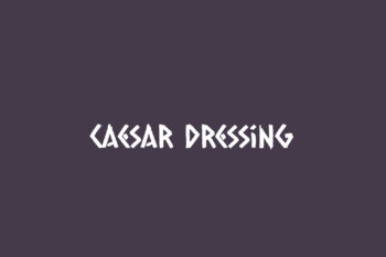 Caesar Dressing