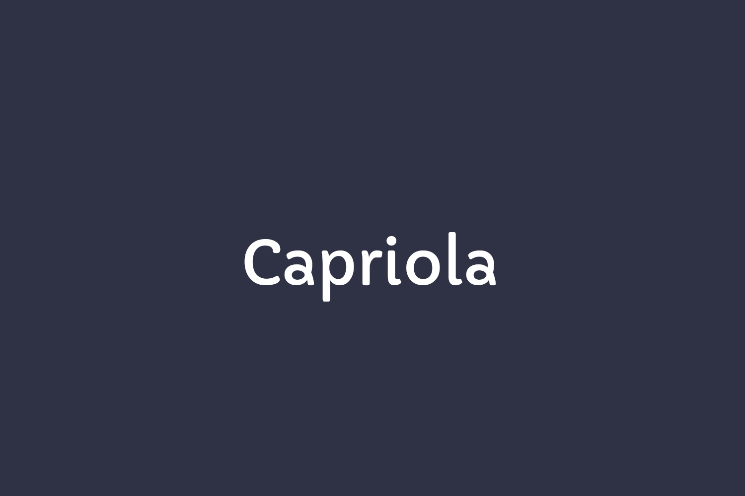 Capriola