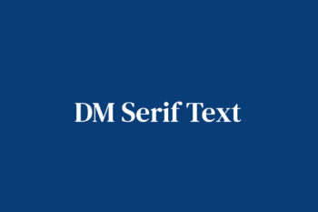 DM Serif Text