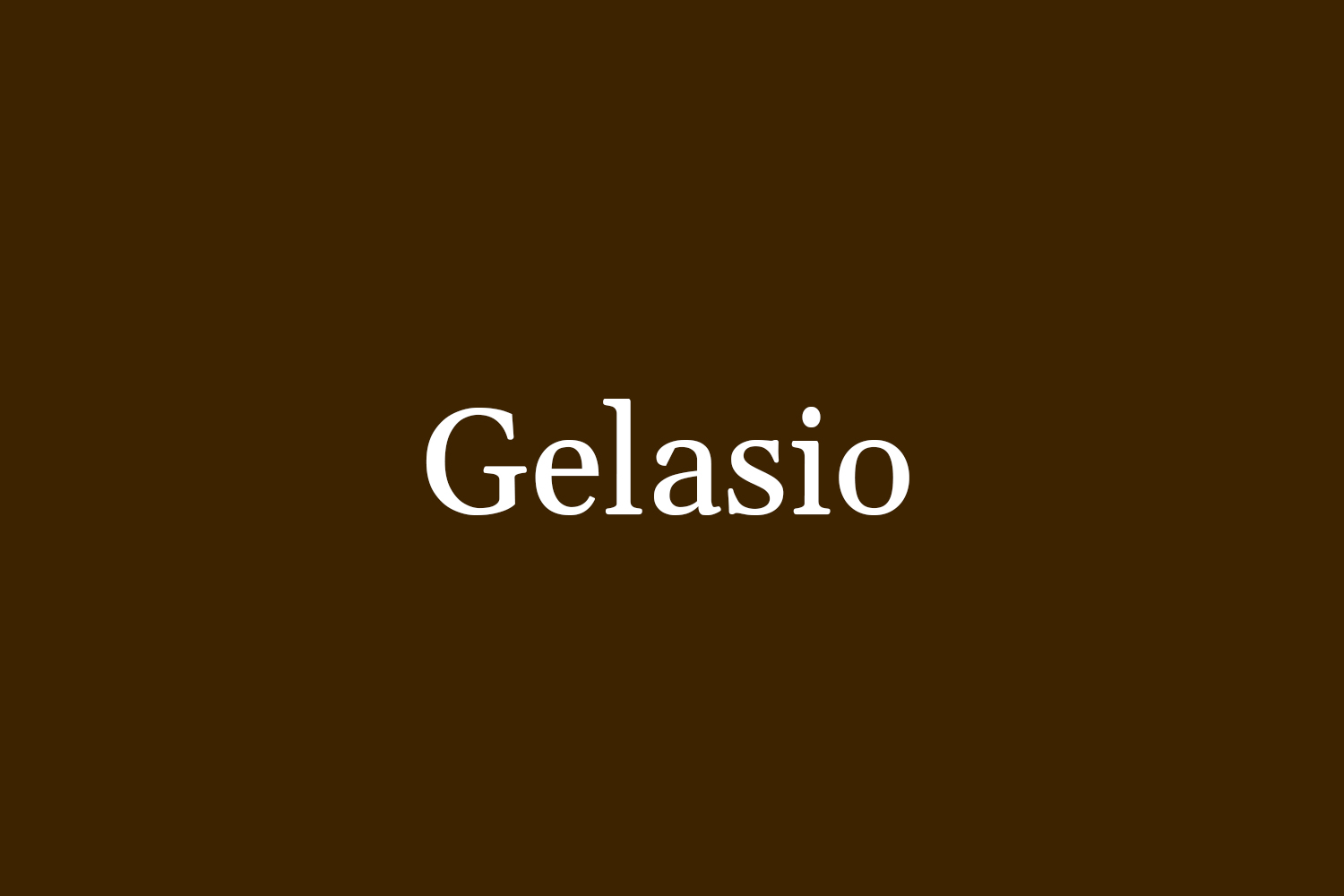 Gelasio