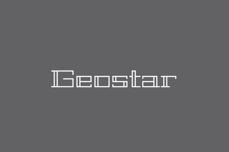 Geostar | Fonts Shmonts