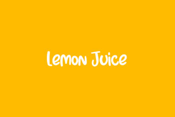 Lemon Juice