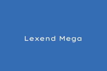 Lexend Mega