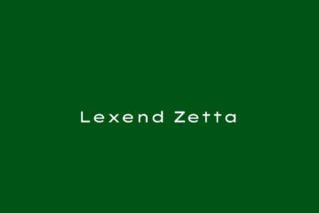 Lexend Zetta