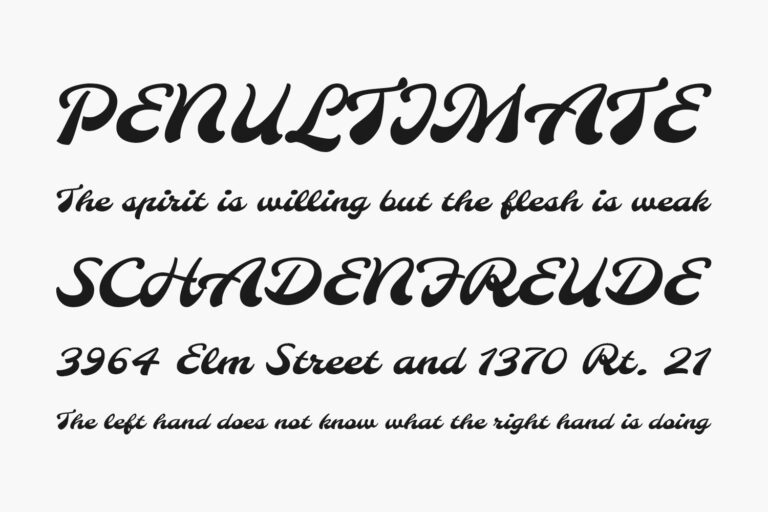 Molo Lettering Molle | Fonts Shmonts