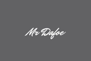 Mr Dafoe