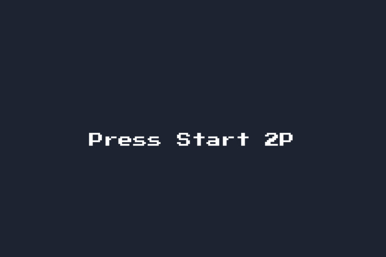 Press Start 2P | Fonts Shmonts