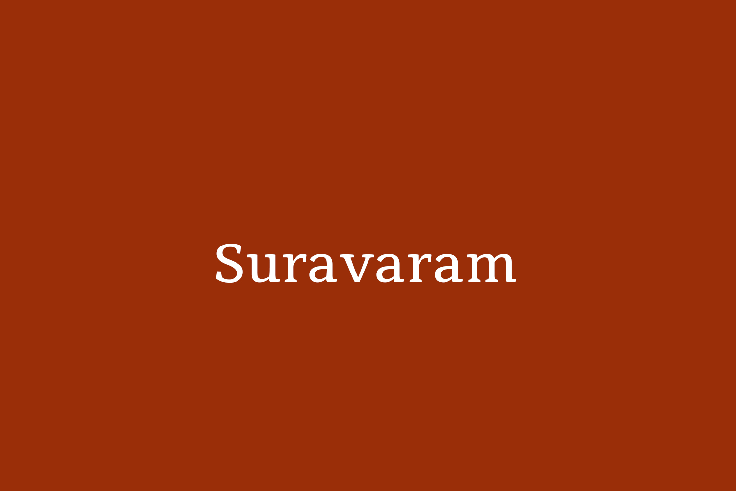 Suravaram