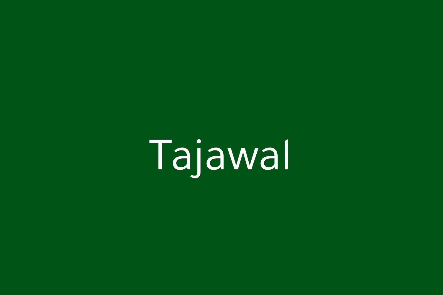 Tajawal