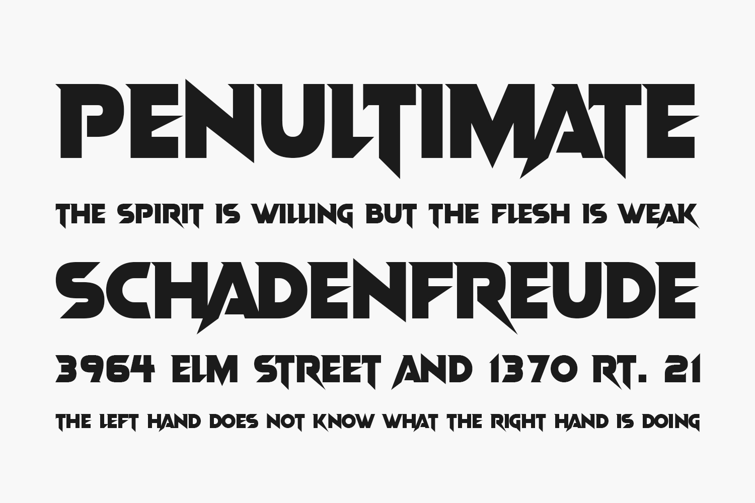 Fonts by Darrell Flood - Game Of Squids, Vampire Wars and Starborn