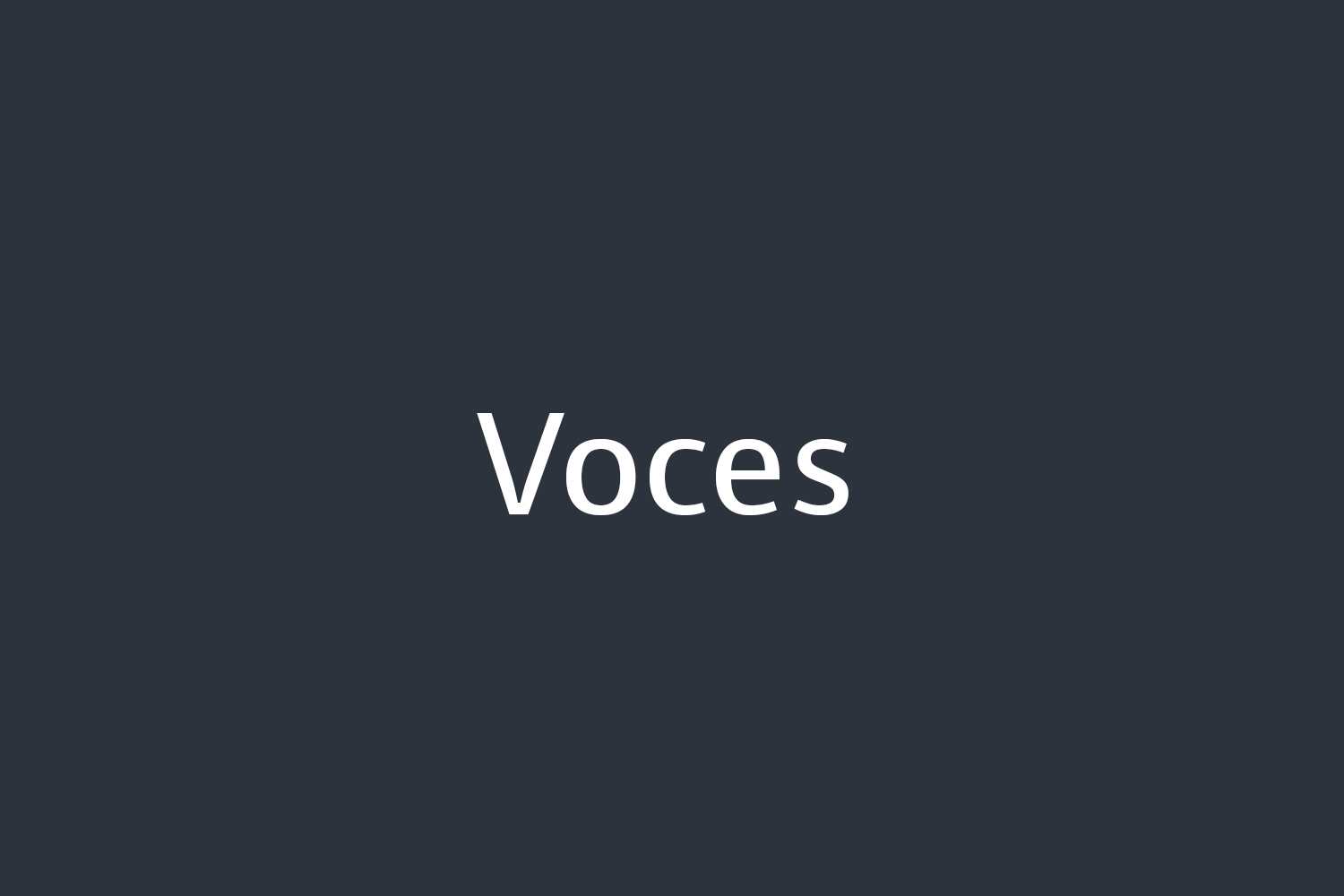 Voces