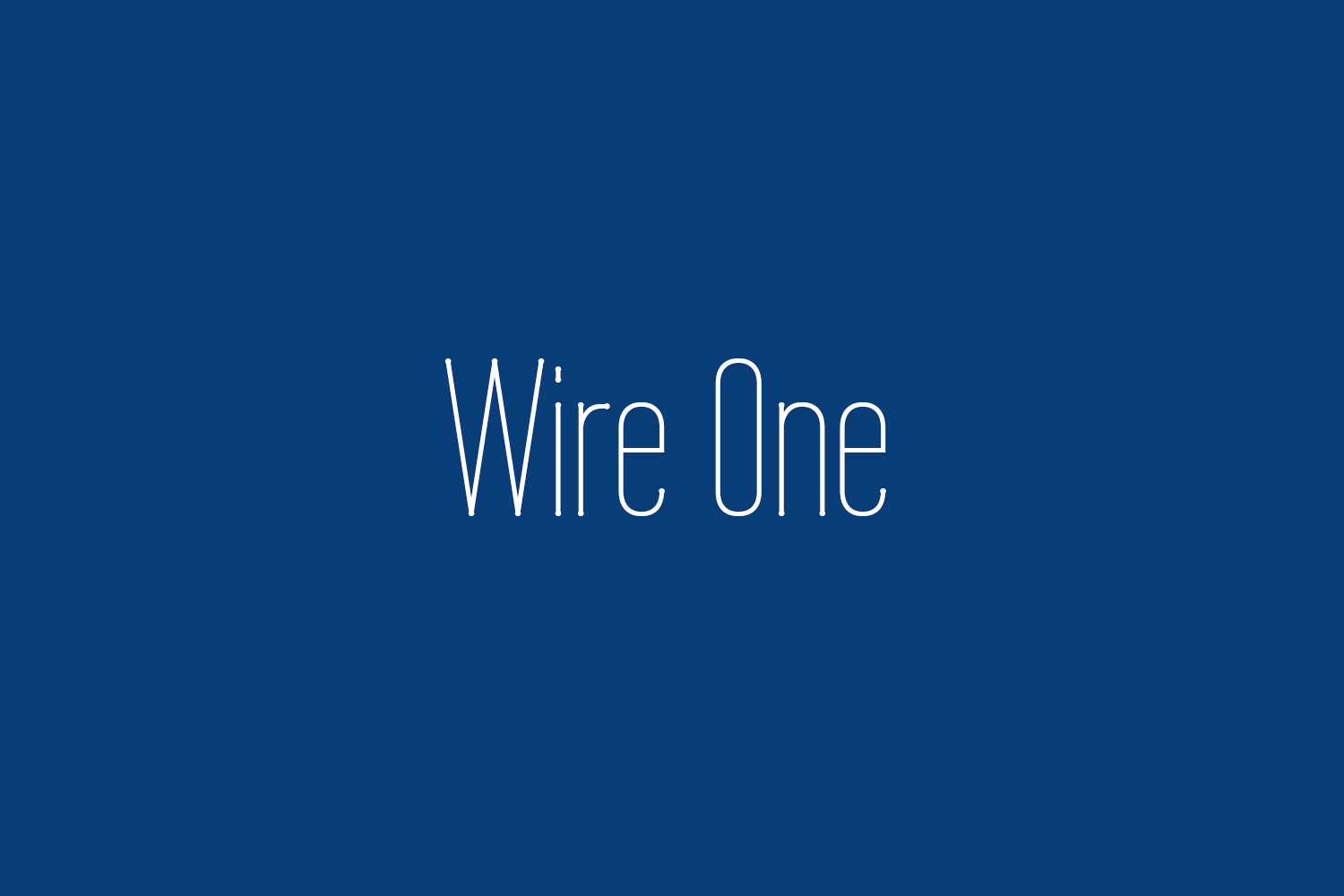 Wire One