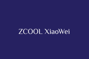 ZCOOL XiaoWei