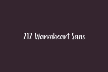 212 Warmheart Sans