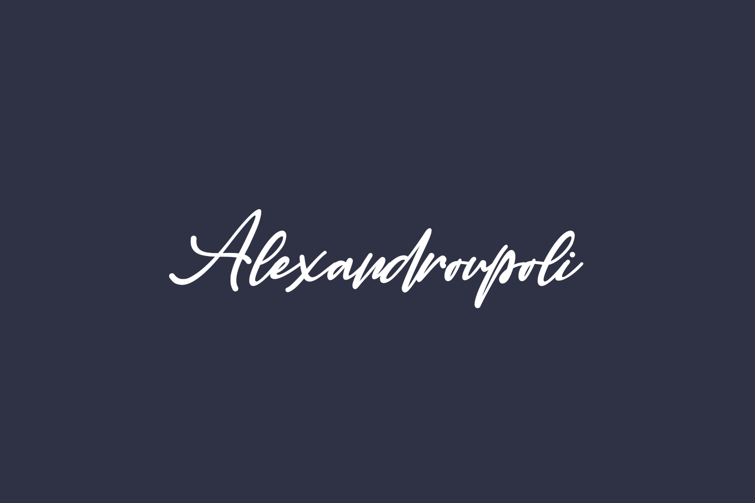 Alexandroupoli