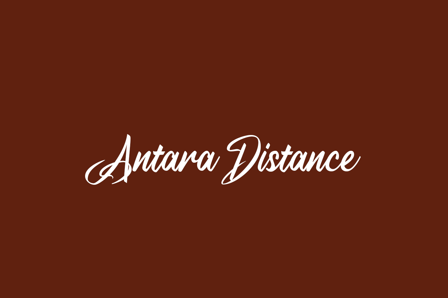 Antara Distance
