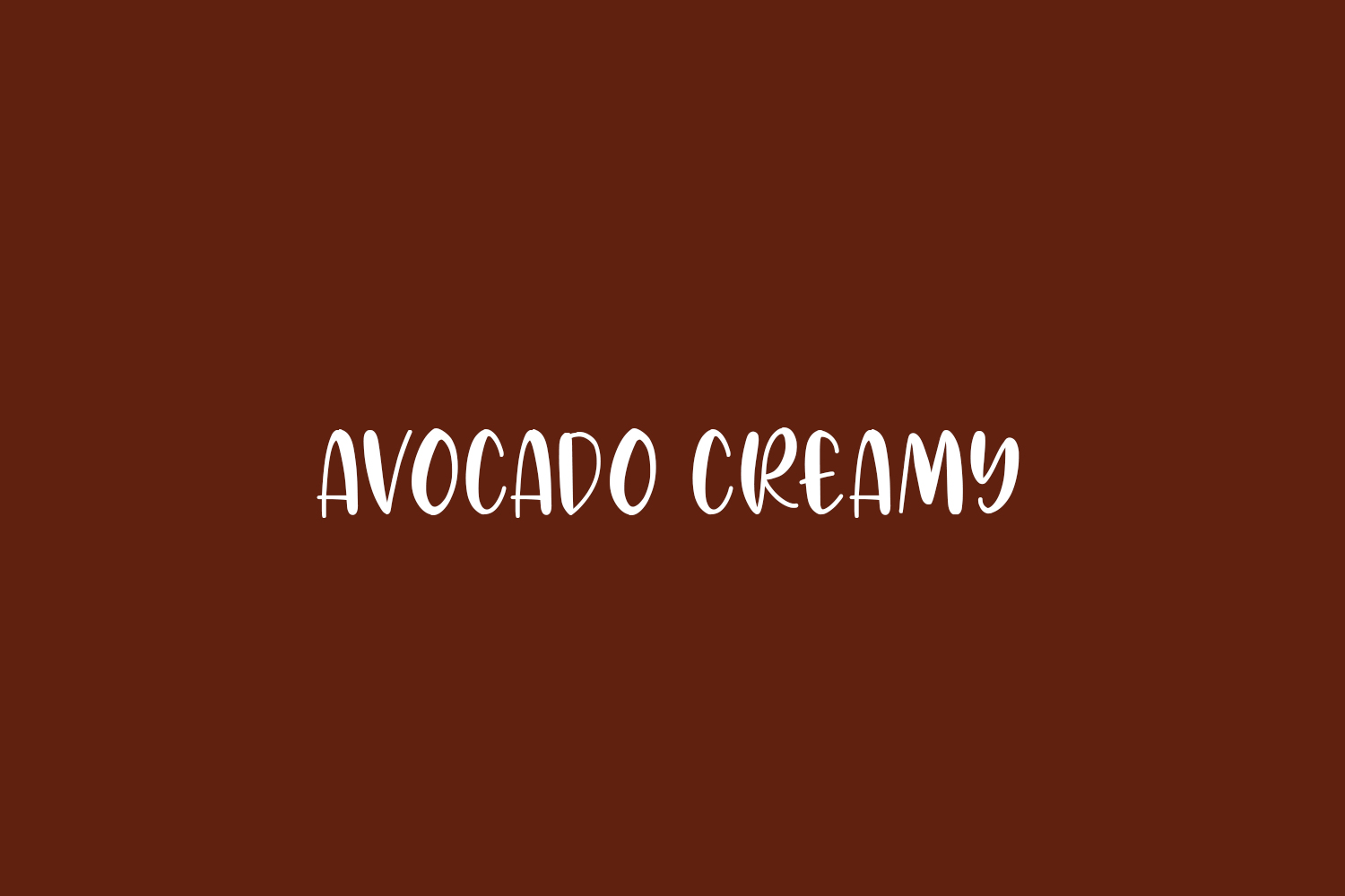 Avocado Creamy