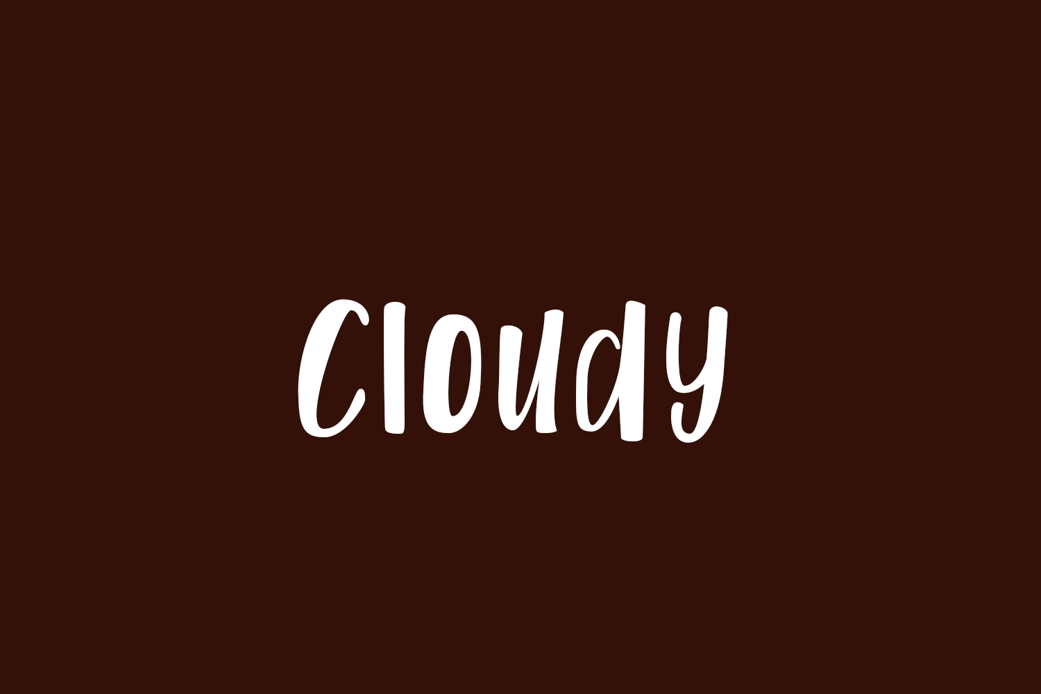 Cloudy