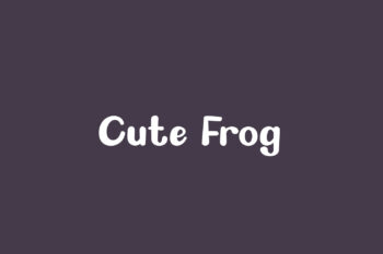 Cute Frog