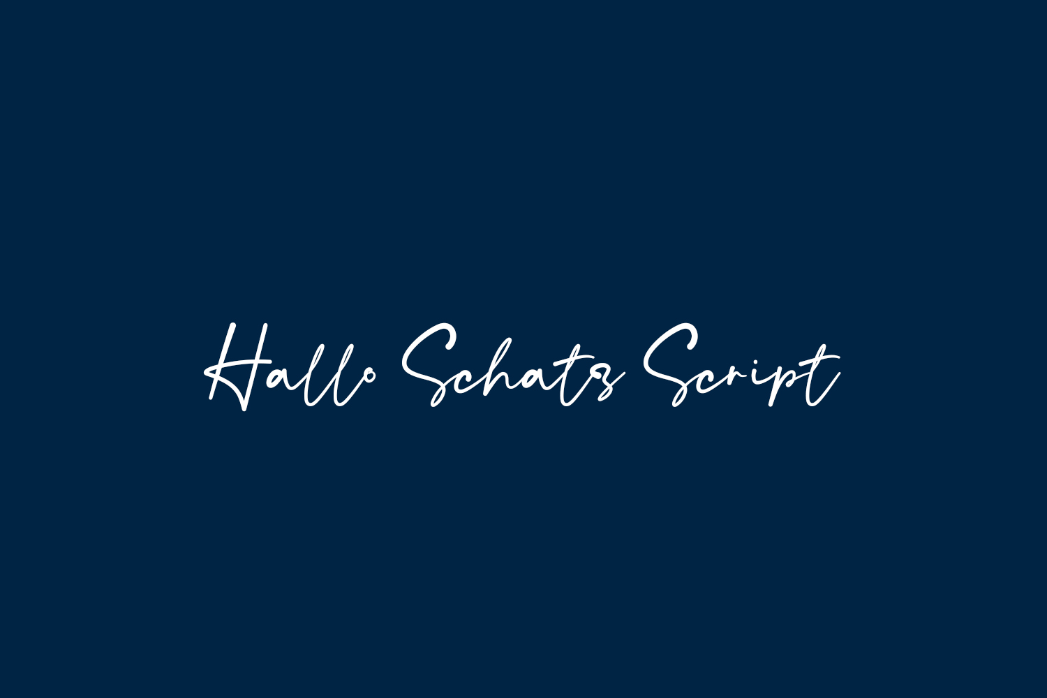 Hallo Schatz Script