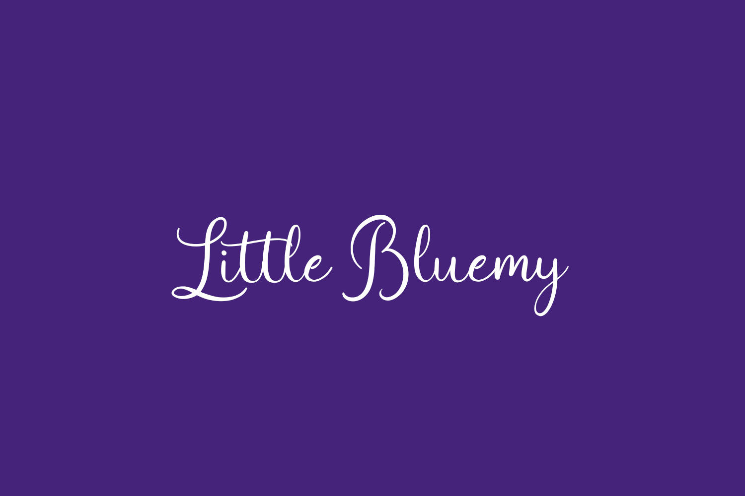 Little Bluemy