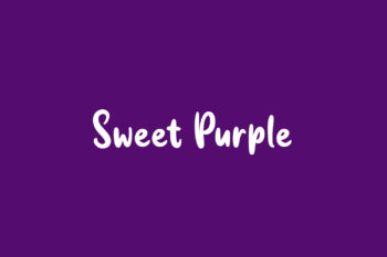 Sweet Purple