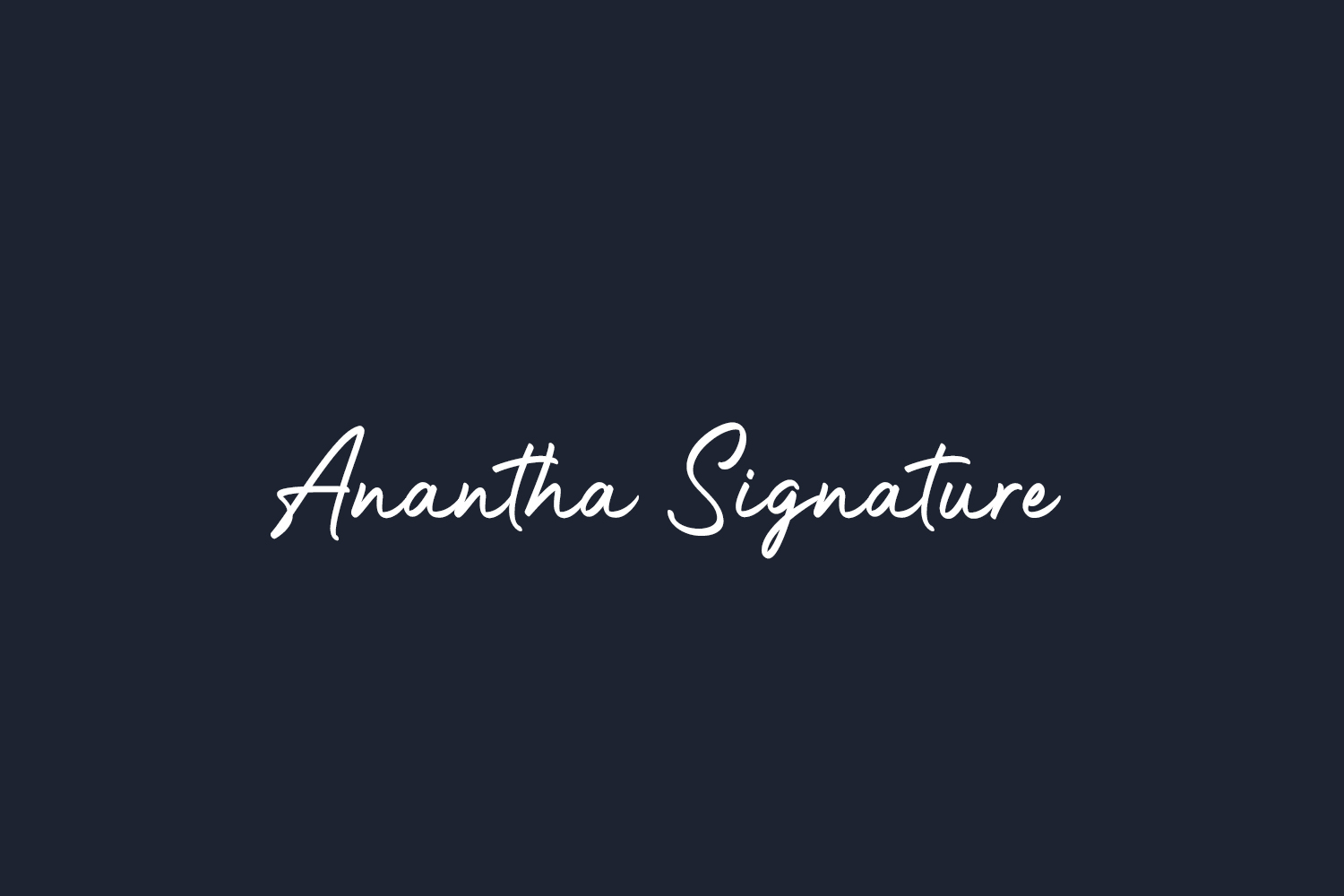 Anantha Signature