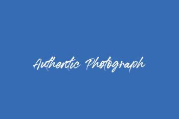 Authentic Photograph