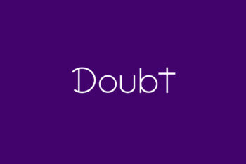 Doubt