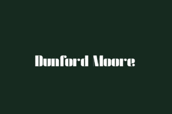 Dunford Moore Free Font