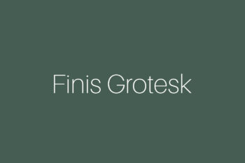 Finis Grotesk