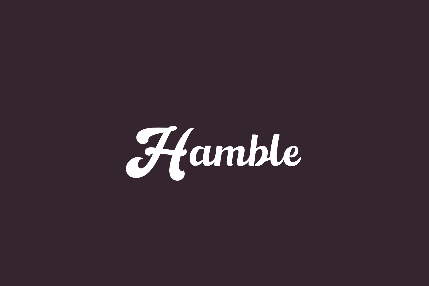 Hamble Free Font