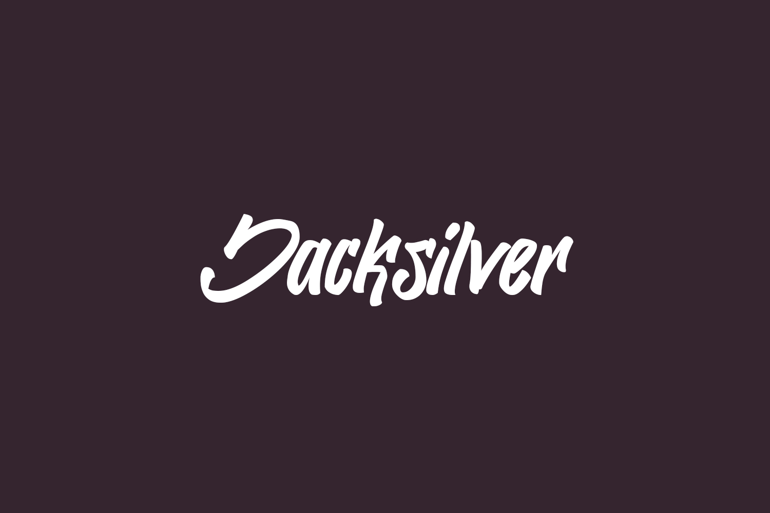 Jacksilver Free Font