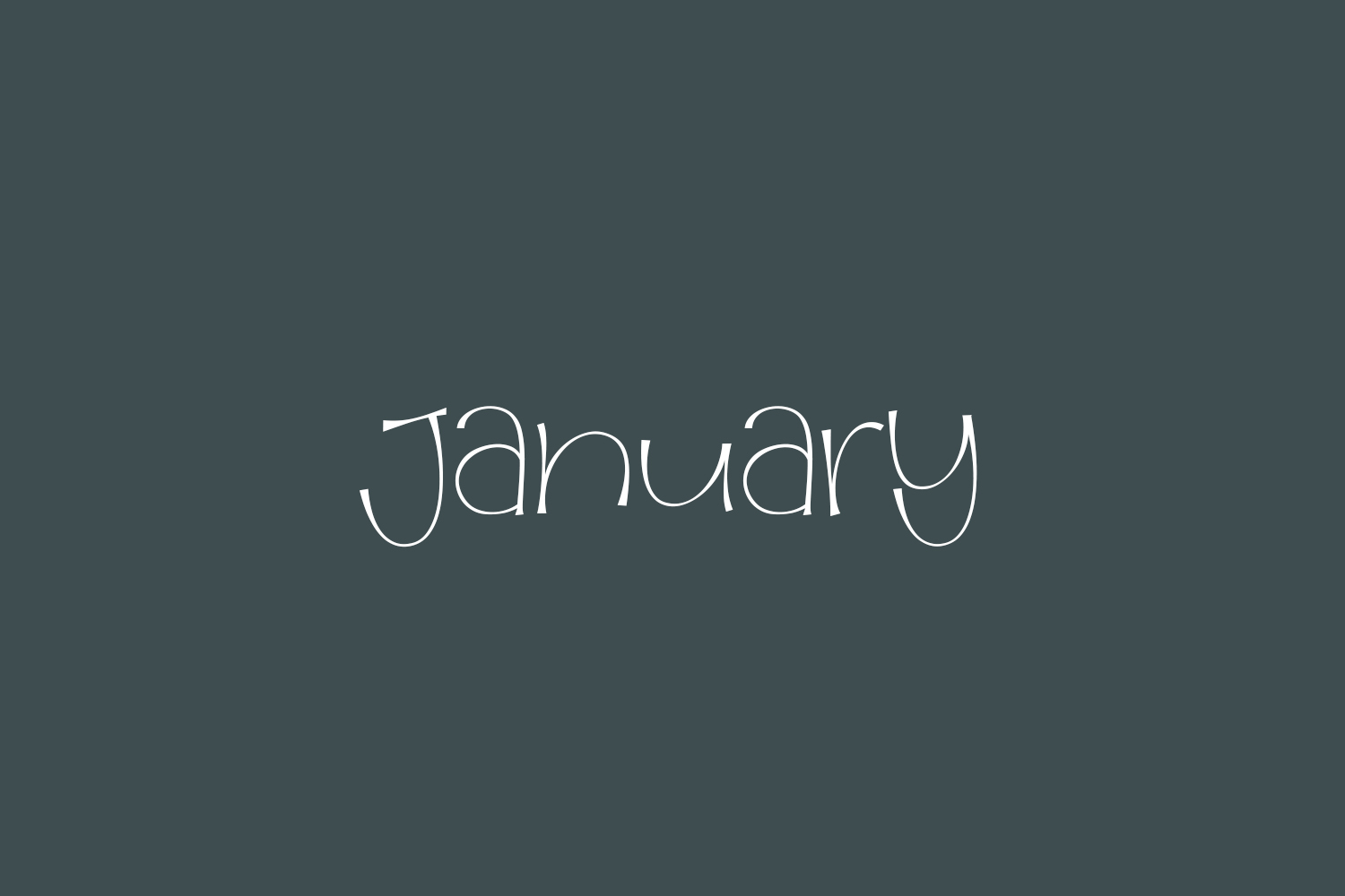 January