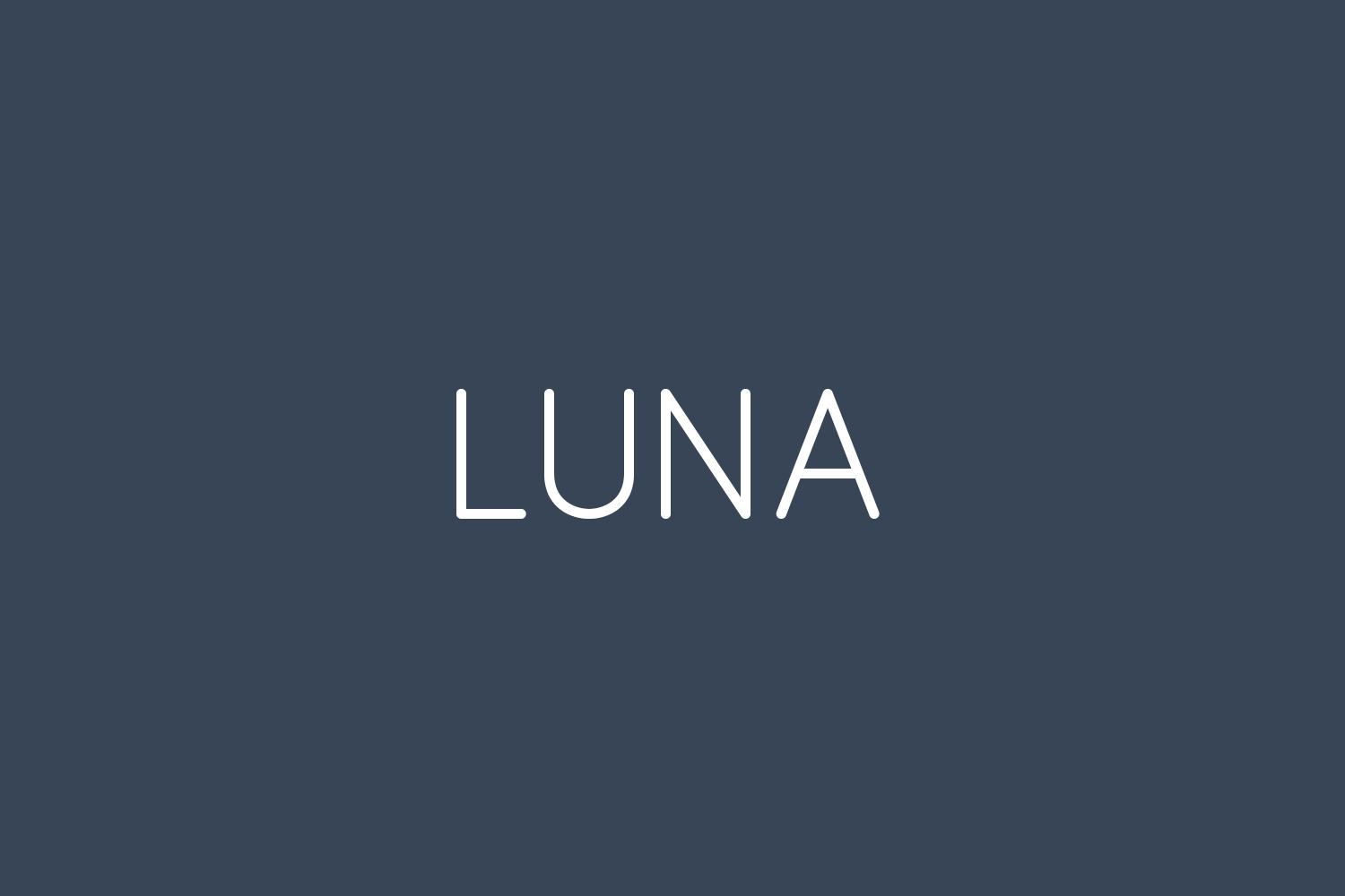 Luna | Fonts Shmonts