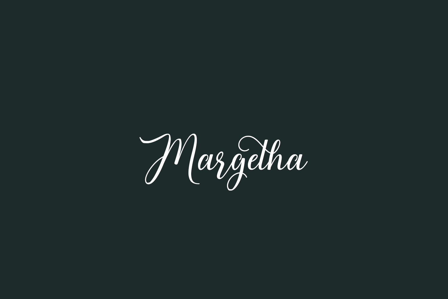 Margetha Free Font