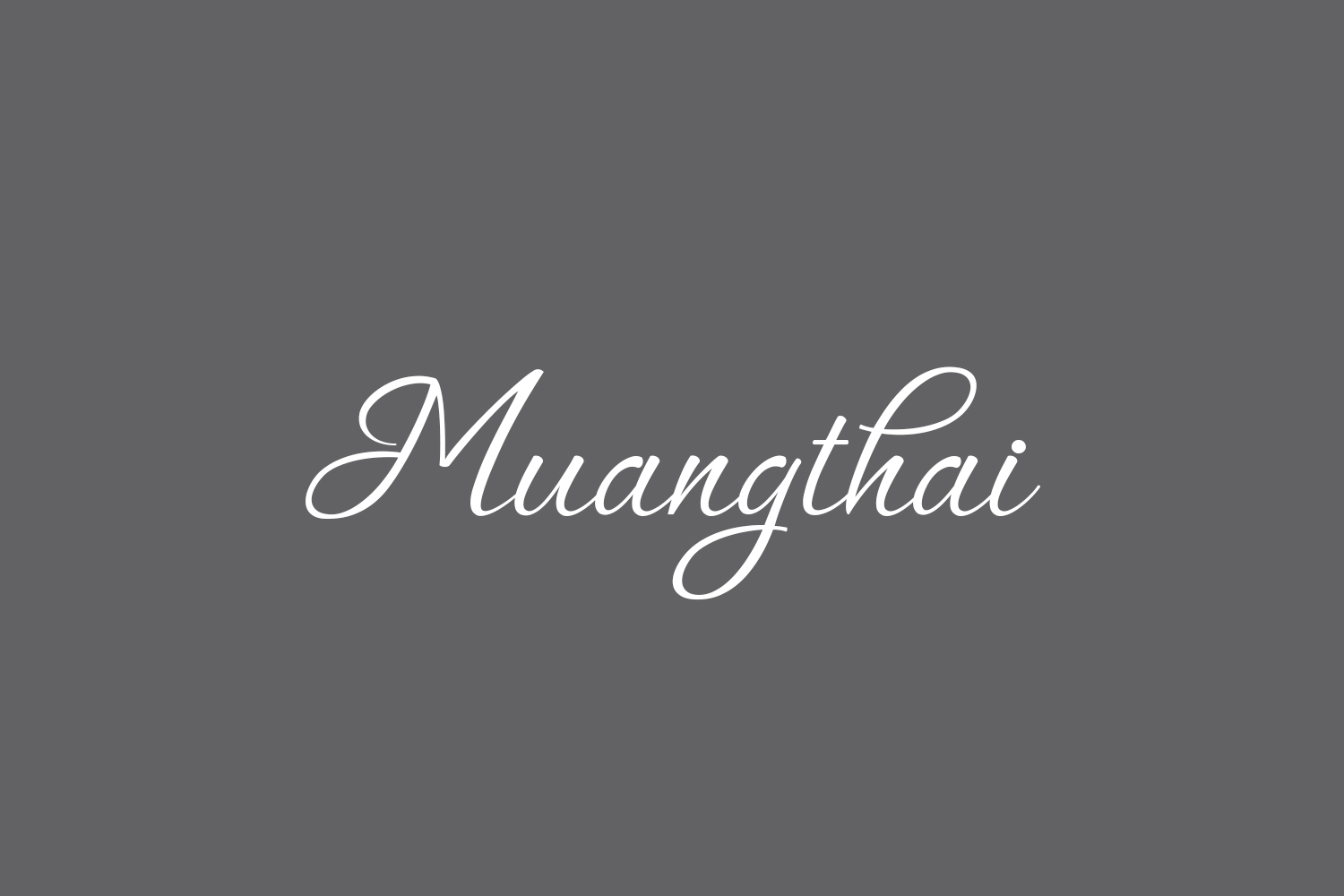 Muangthai | Fonts Shmonts