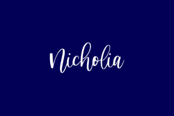 Nicholia